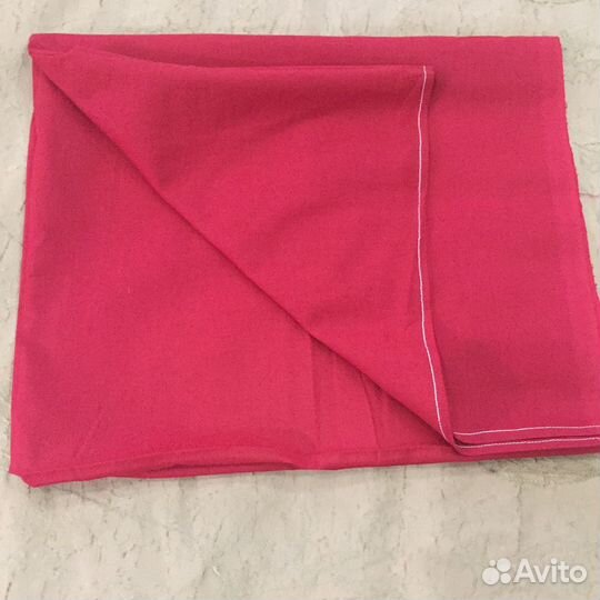 Ситец красный СССР (отрез)