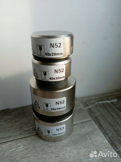 Магнит неодимовый 50 на 30
