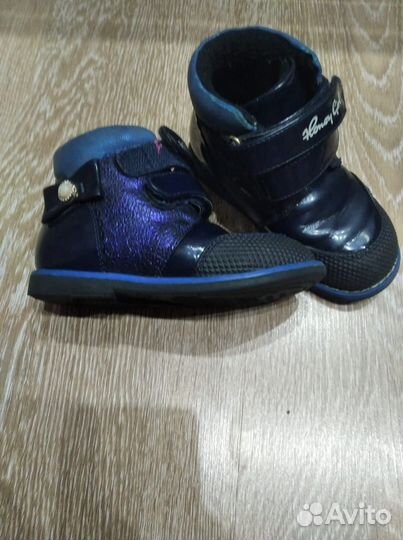 Ботинки демисезонные для девочки 24