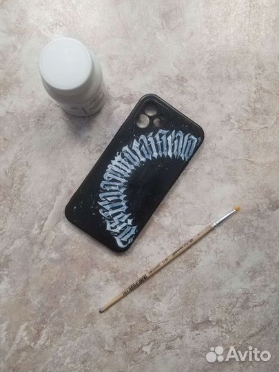 Роспись каллиграфия леттеринг