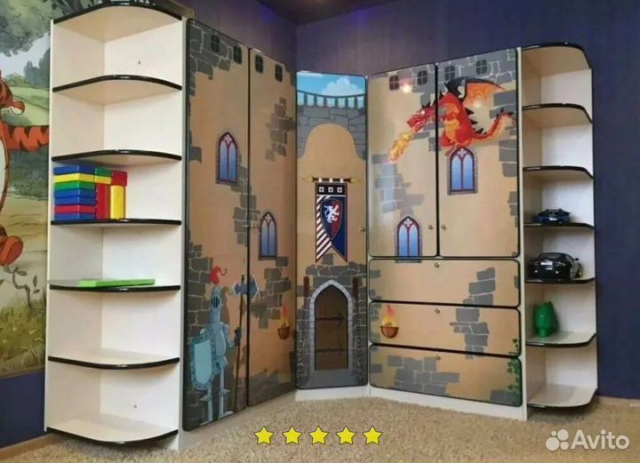 Шкаф детский индивидуальный подход