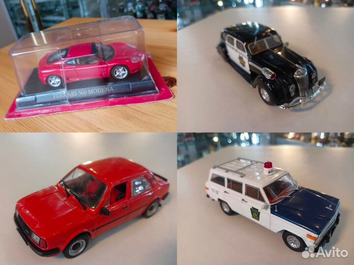 Модели зарубежных авто, 1/43