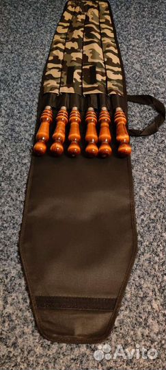 Набор шампуров из нержавеющей стали