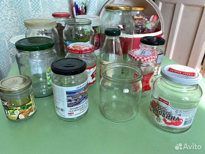 Банки стеклянные