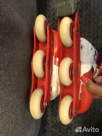 Коньки роликовые (27-30) раздвижные