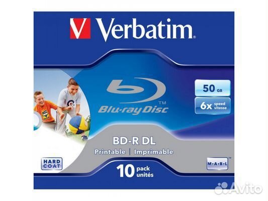 Компакт диск BD-R Verbatim 43735/43736 50Гб 6x 1шт