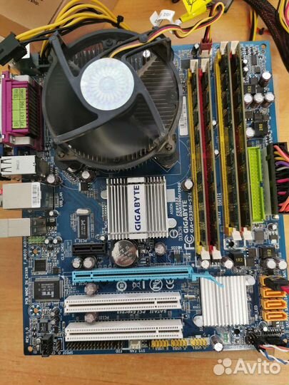 Gigabyte / CPU 4 ядра / 8 Gb / видеокарта