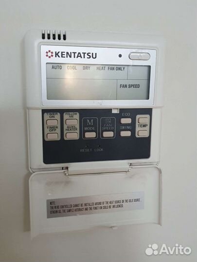 Фанкойлы кассетные kentatsu 2шт