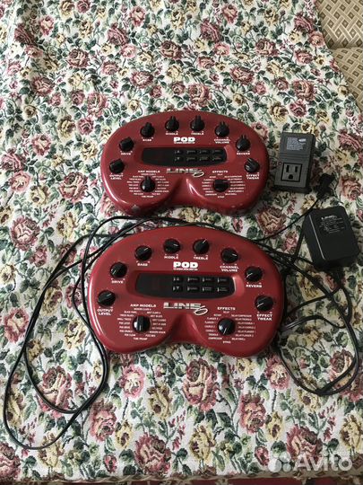 Гитарный процессор line 6 v2.0