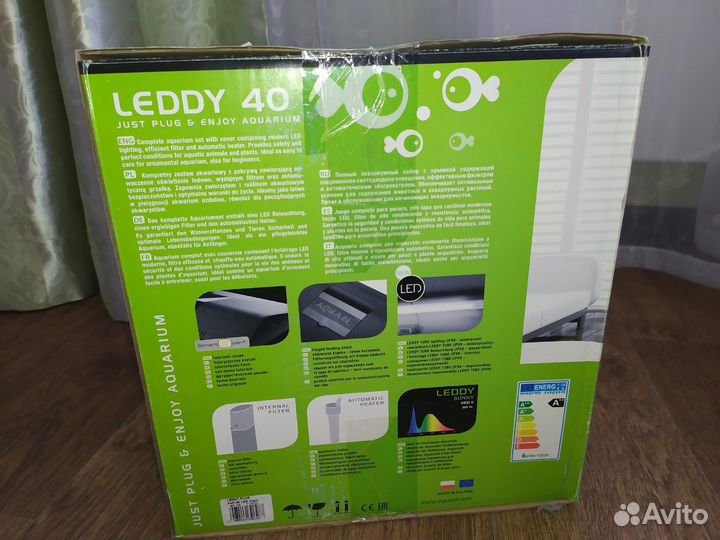 Новый Аквариум aquael leddy 25 литров