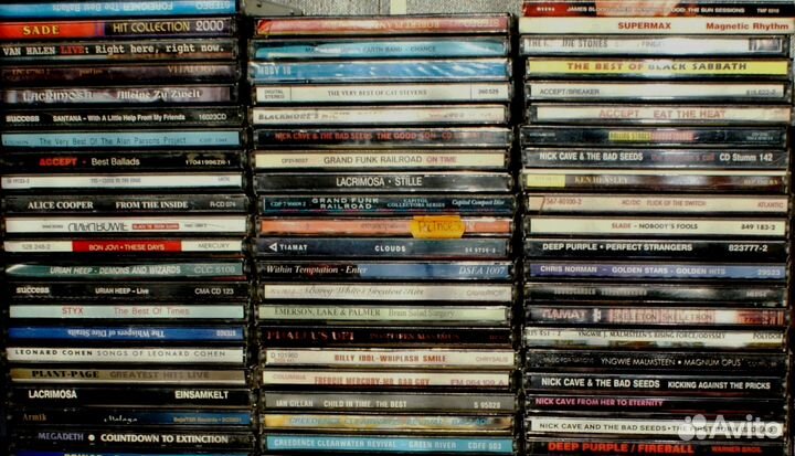 Музыкальные Аудио Сд CD Audio диски б/у