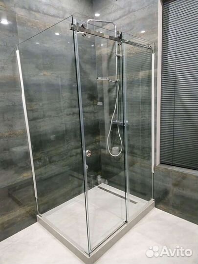 Душевые перегородки из закаленного стекла