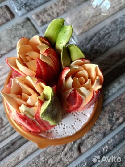 Цветы, букеты из зефира