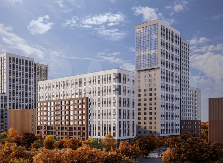 3-к. квартира, 75,1 м², 5/25 эт.