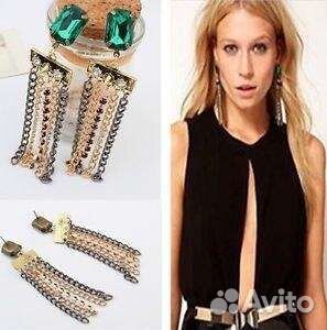 Серьги новые