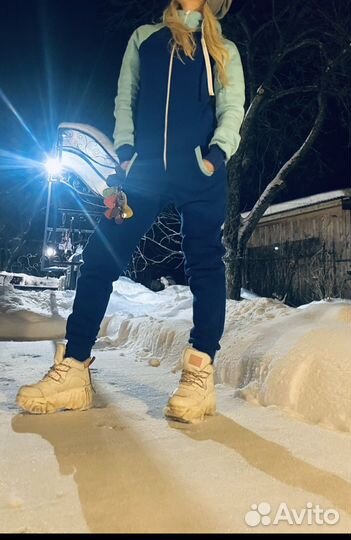 Комбинезон на флисе xs -s