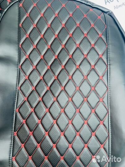 Авточехлы из экокожи на Ваз 2111 2112 Лада Приора