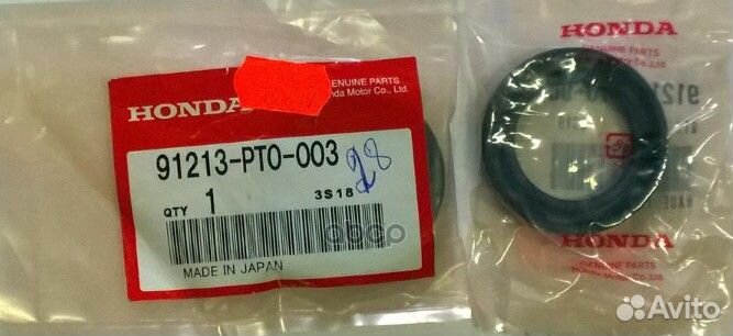 Сальник распределительного вала 91213PT0003 honda
