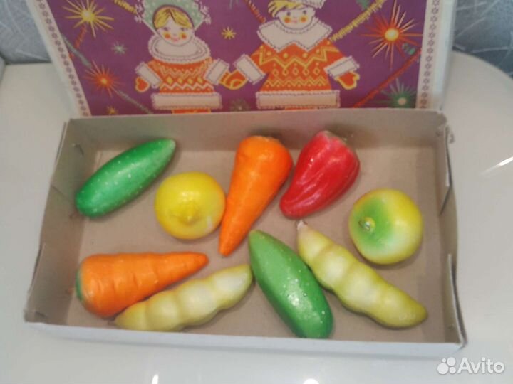 Елочные игрушки СССР набор