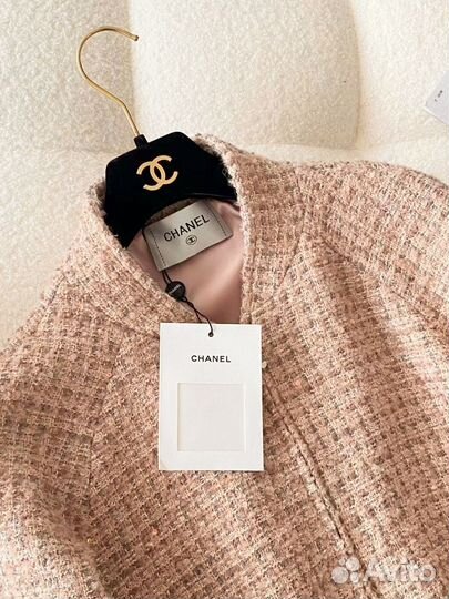 Твидовый жакет бомбер Chanel