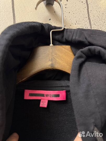 Зип-Худи Alexander McQueen Classic Black Оригинал