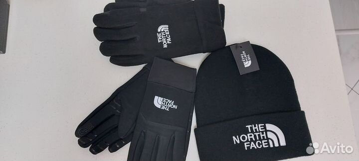 Комплект шапка и перчатки The North Face 1299