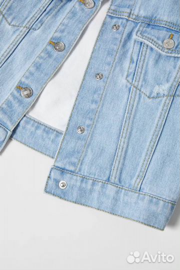 Джинсовая куртка zara для девочки