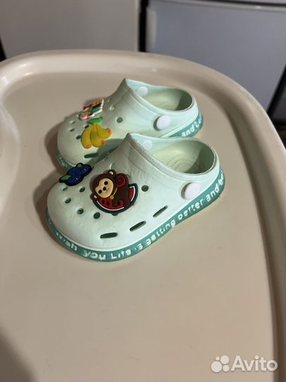 Тапочки детские резиновые