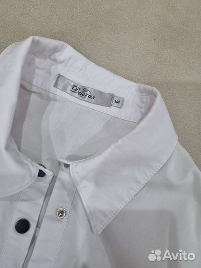 Рубашка белая школьная