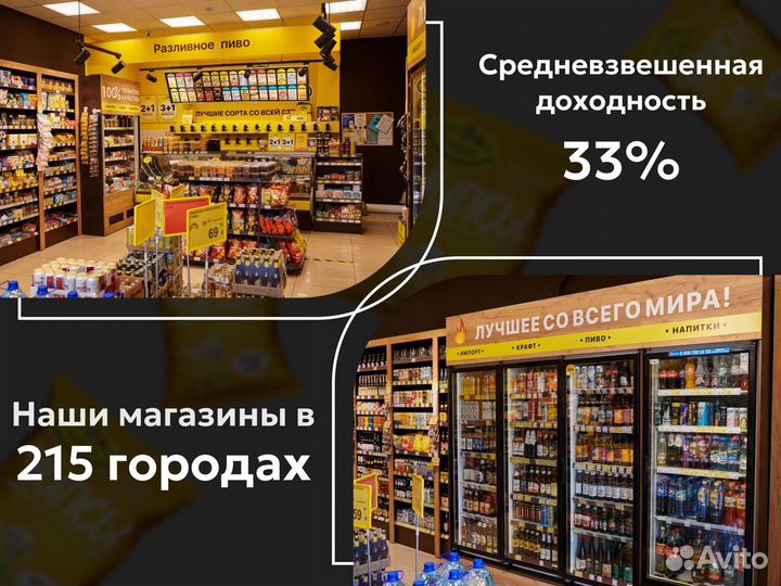 Готовый бизнес. Пивной магазин