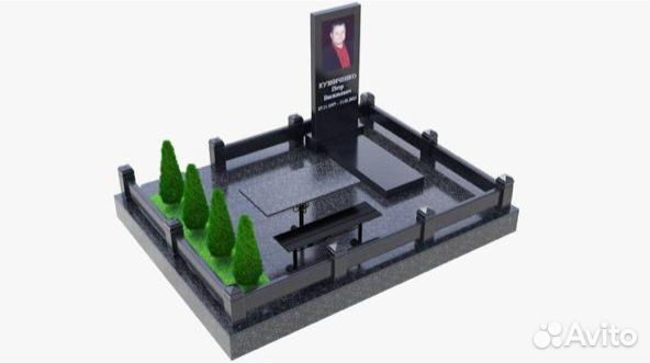 Памятники, надгробия, ограды