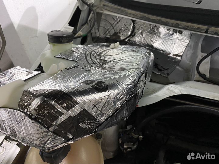 LadaVesta(шумка бачка,доработка дворников)