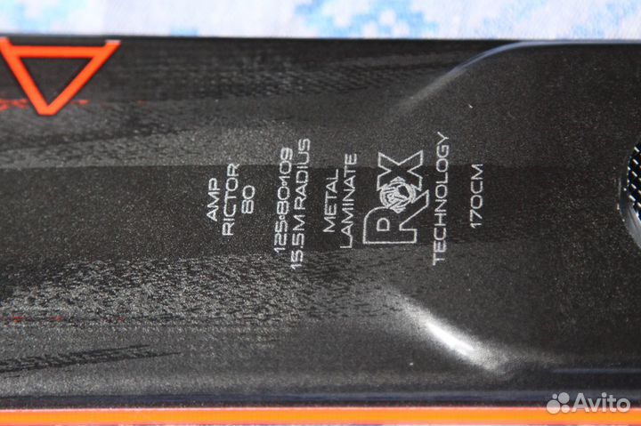 Горные лыжи K2 AMP Rictor 80, новые