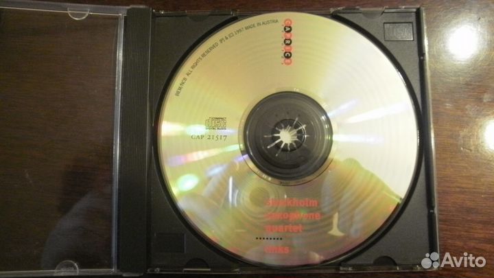 Stockholm saxophone Quartet CD made in Austria