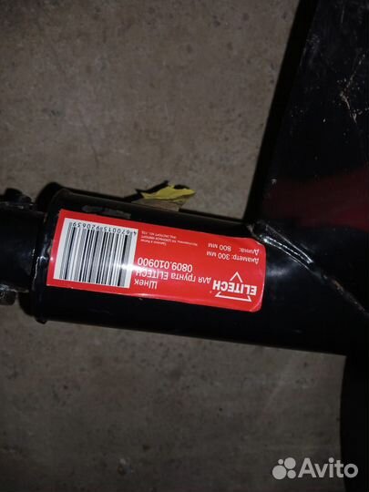 Мотобур elitech новый