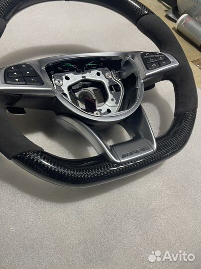 Руль карбон mercedes amg