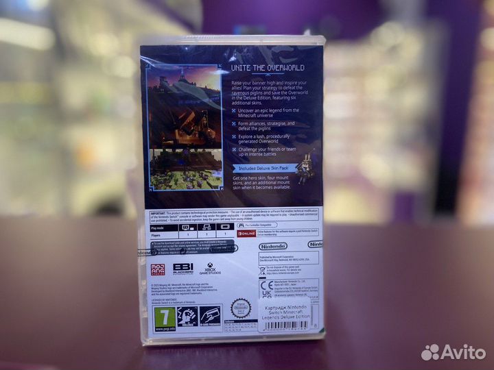 Minecraft Legends Deluxe Edition Nintendo Switch