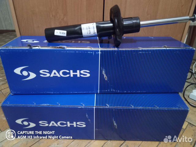 Амортизаторы передние на Шкоду октавия купить в Москве Sachs 317575 | Авито
