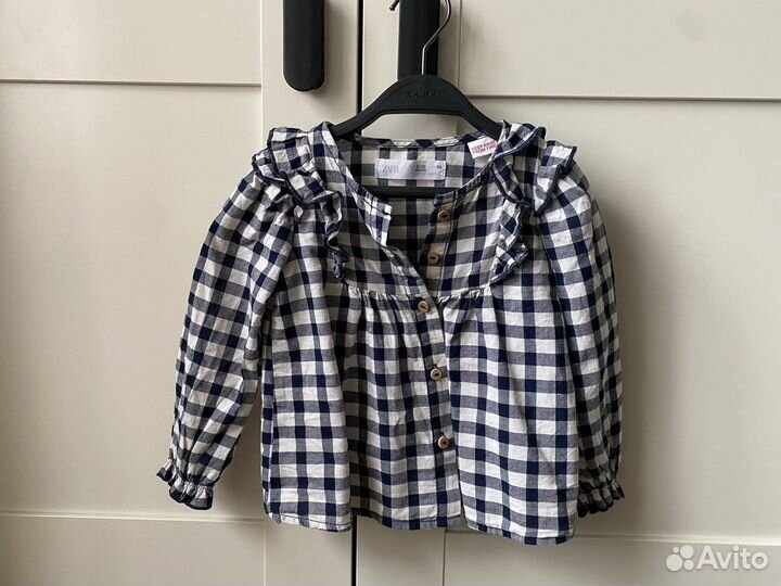 Рубашка для девочки Zara 80