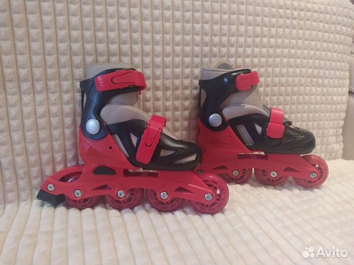 Роликовые коньки детские раздвижные