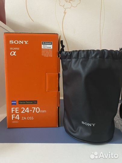 Объектив Sony 24-70 f4 Carl Zeiss