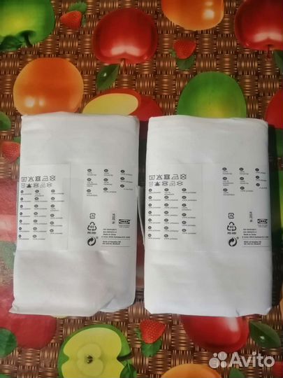 Скатерти икеа fullkomlig 145 на 240, 3 штуки