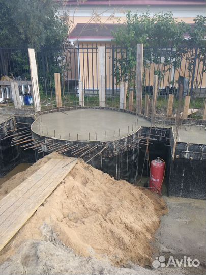 Бетонные фундаменты