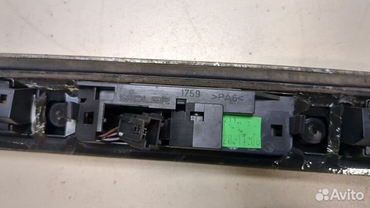 Подсветка номера Mercedes B W245, 2007