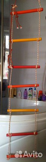 Лестница верёвочная детская