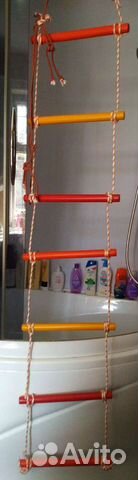 Лестница верёвочная детская