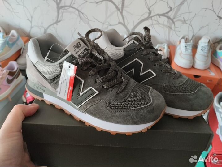 Кроссовки 36-40 New Balance 574 NB unisex женские