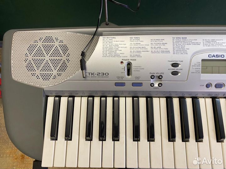 Синтезатор casio ctk-230