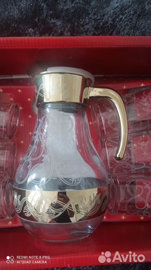 Набор графин и 6 стаканов