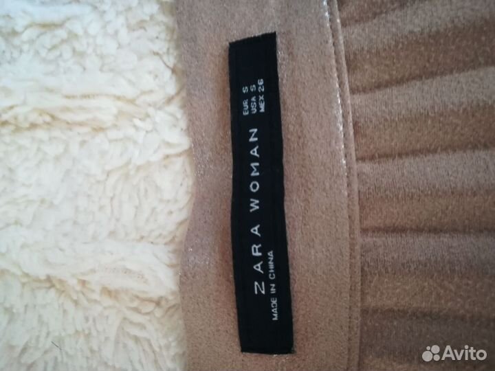Юбка плиссе zara р 44-46